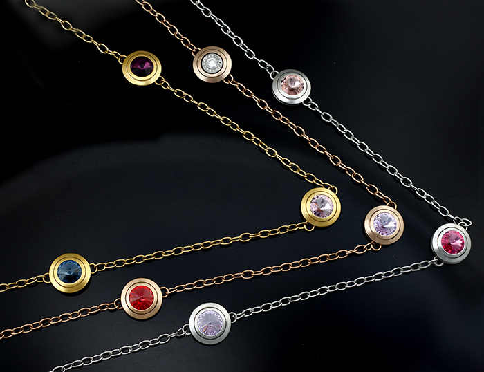 necklace,bracelet and ring show