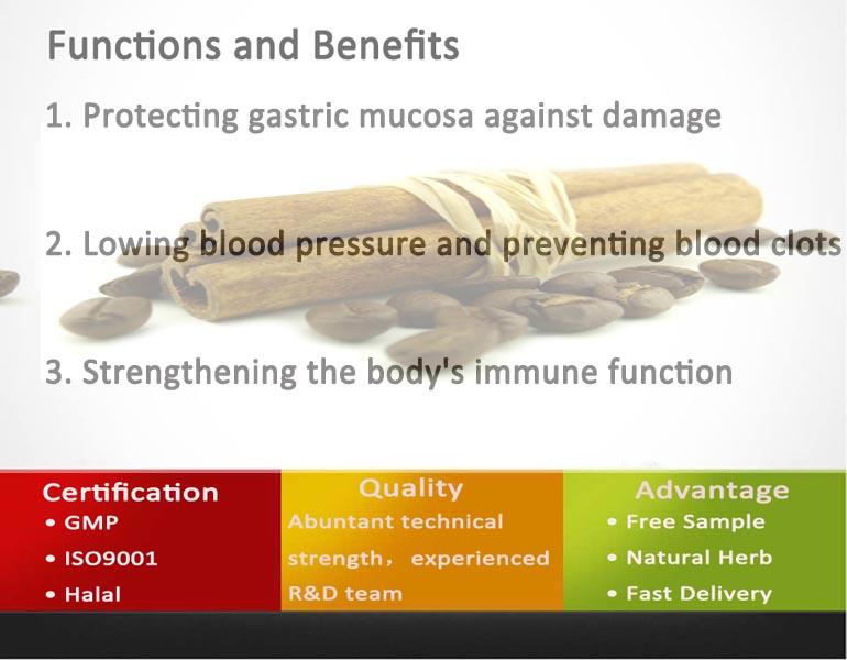 Herbal extract Cinnamon Bark Extract/Cortex Cinnamomi Cassiae/water soluble cinnamon extract