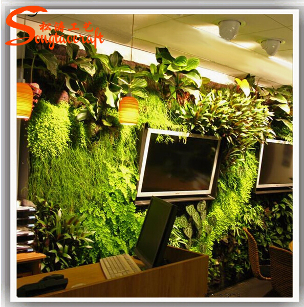 Artificial Plants For Wall Decoration Fake Moss Grass Fence