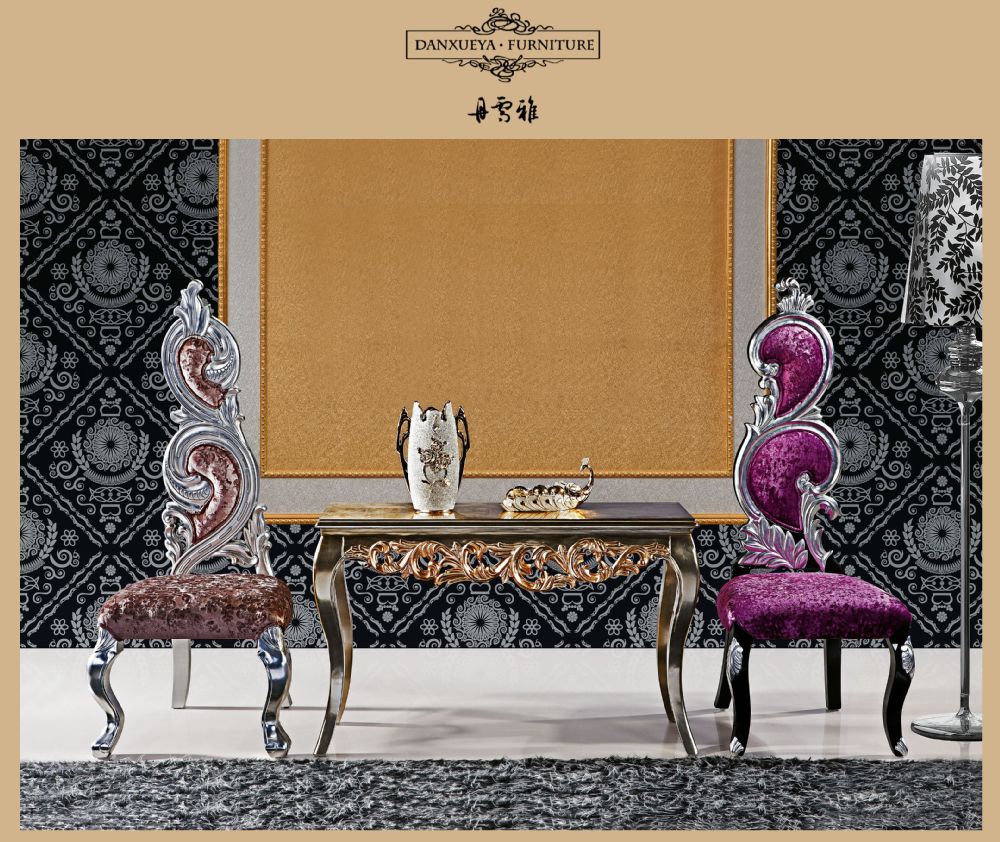 Koninklijke zilveren barok neo rococo luxe prachtige moderne ...