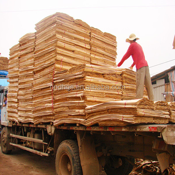 天然木ロータリーカット表板をkeruing、 poplorコアベニヤ、 木材の単板シート 問屋・仕入れ・卸・卸売り