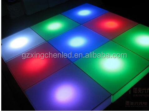 新しいワイヤレスリモコンledのダンスフロア/充電式ledのためのダンスフロアdj/バークラブ仕入れ・メーカー・工場
