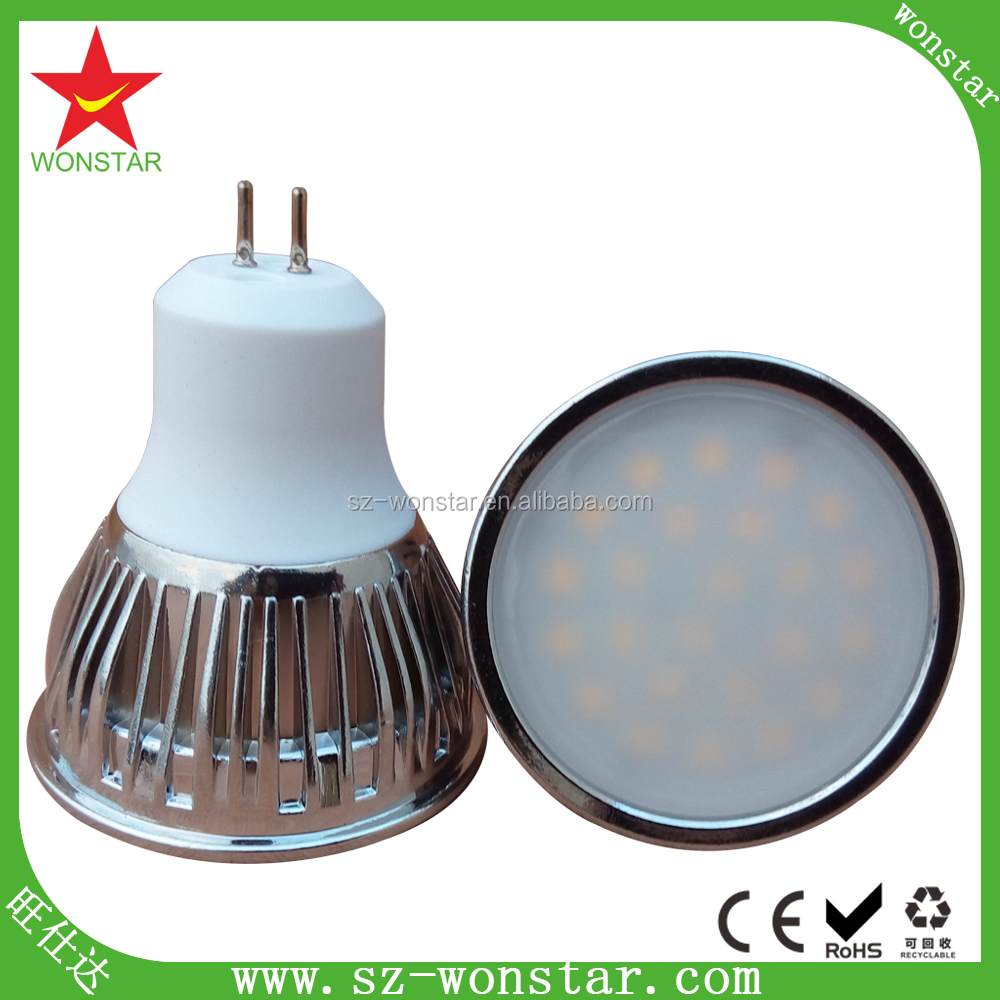 ce rohs wide angle milky cover energy saving dimmable smd2835 4w