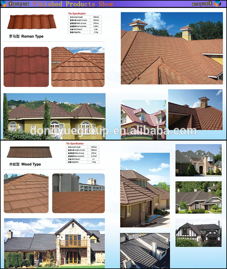 type of roofing sheets uk japanese roof tiles stone chip coated steel roof tile