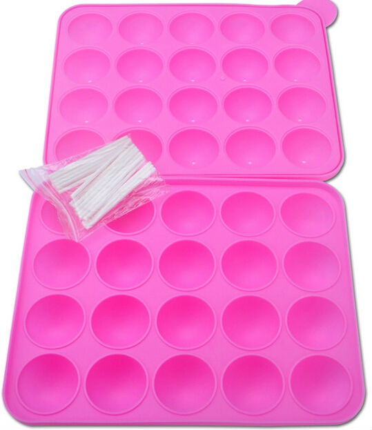 FDA Standard 20 cavities Silicone lollipop mould,lolipop mold