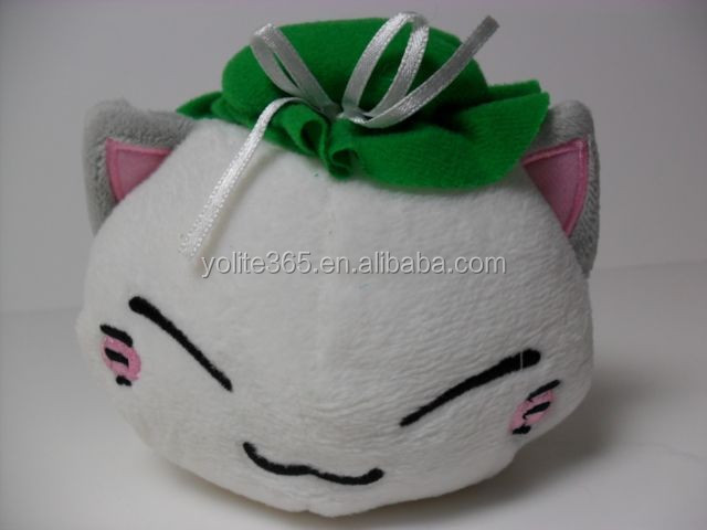 sleeping cat plush