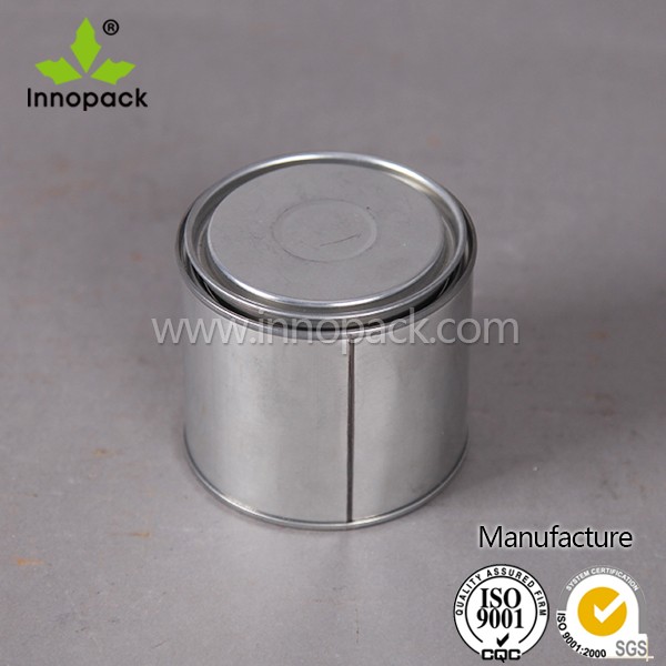 Plain Small Tin Can With Lid For Ink Tin Cans For Food Packaging - Buy 