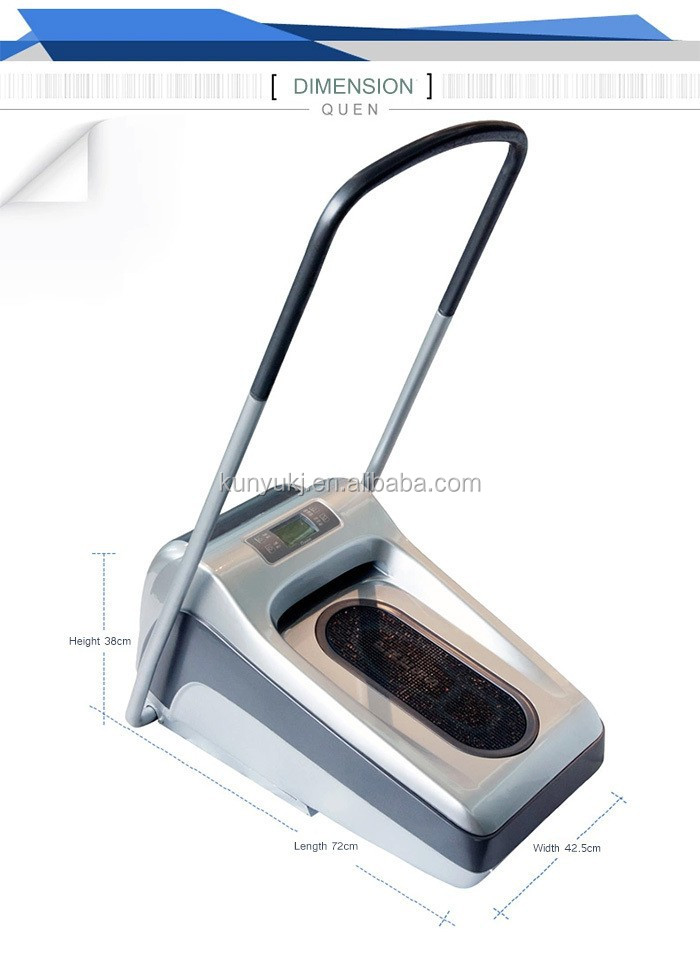 2015 productos vendedores calientes del estilo simple eléctrica zapato automático cubierta del dispensador para laboratorio