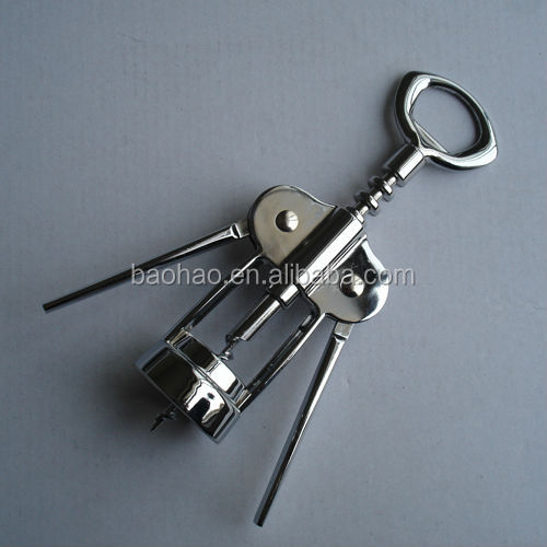 Red Wine corkscrew and Rabbit corkscrew set with black corkscrew and foil cutter