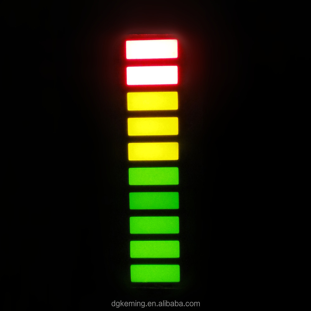3 colors led bar graph 5 segment bar graph display China manufacturer