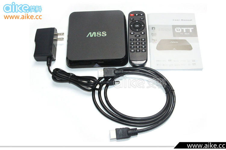 Amlogicアンドロイドテレビボックスm8ss812チップ4k2g/8g2.4g/5gxbmcをデュアルバンド無線lanフルhdアンドロイド4.4スマートメディアプレーヤー仕入れ・メーカー・工場
