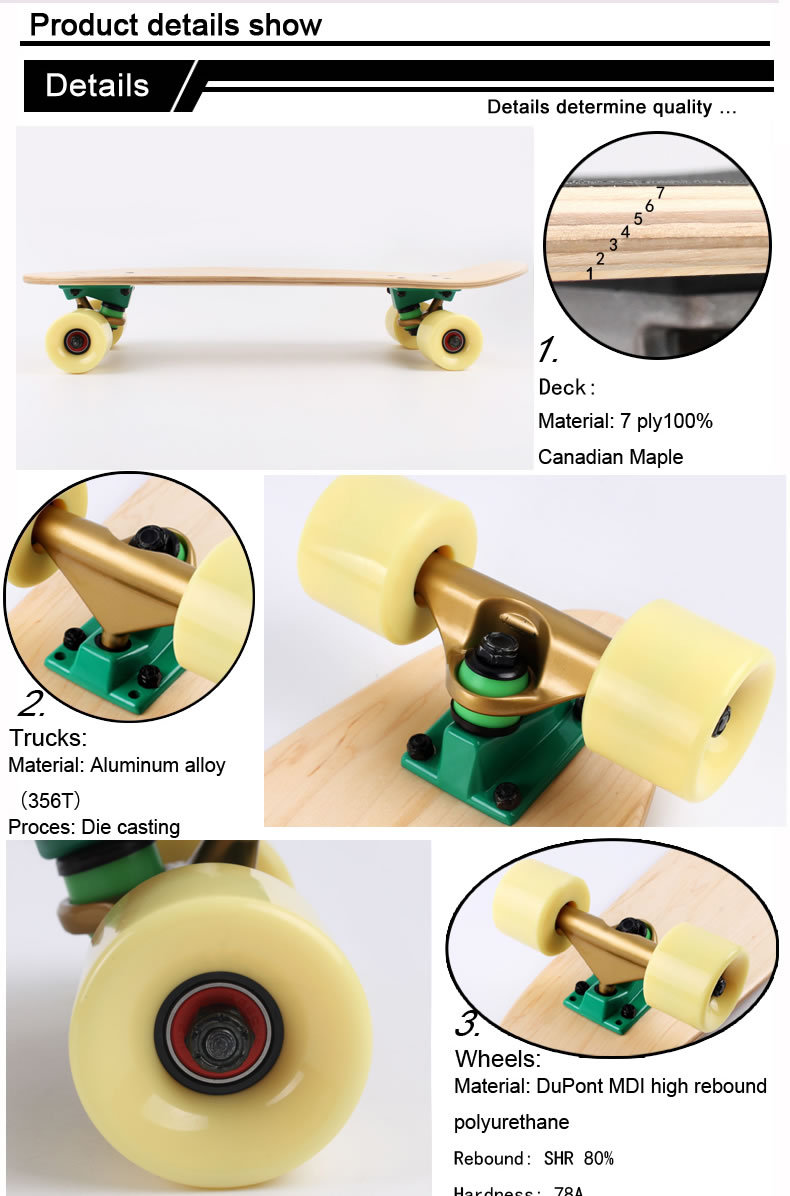 新しいデザインの木製2015クルーザーボードスケートボード仕入れ・メーカー・工場
