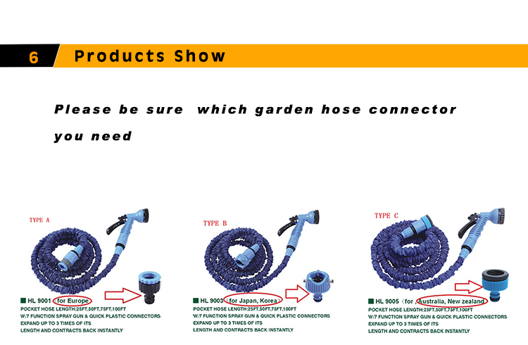 2014 Good Quality hose can expandable