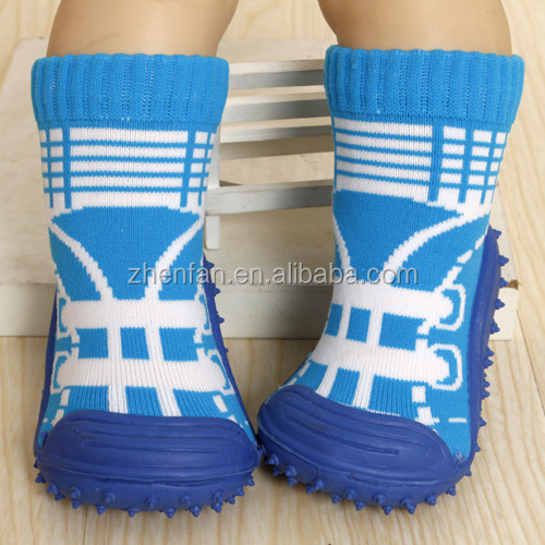 Penguin Soft Rubber Sole Baby Shoe Socks Touch Penguin Soft Rubber Sole Baby Shoe Socks Touch