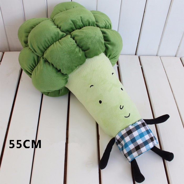 stuffed animal broccoli