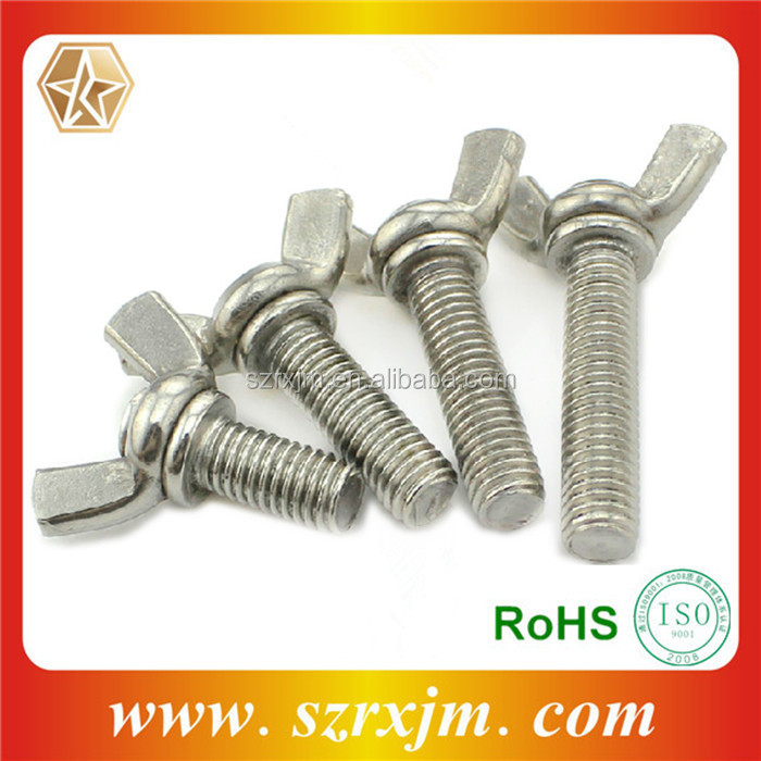 carbon steel butterfly screws,zinc plated wing screws fasteners