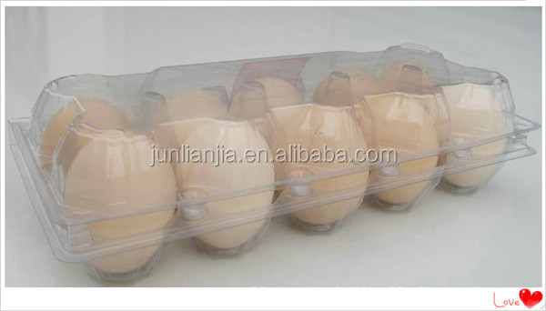 卵トレイ使い捨て食品グレード、 キャビティペット付プラスチックトレー10仕入れ・メーカー・工場