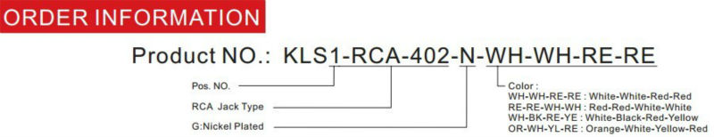 良質4ピンrcaソケットpcbマウント012kls、 ul、 cerohs指令仕入れ・メーカー・工場