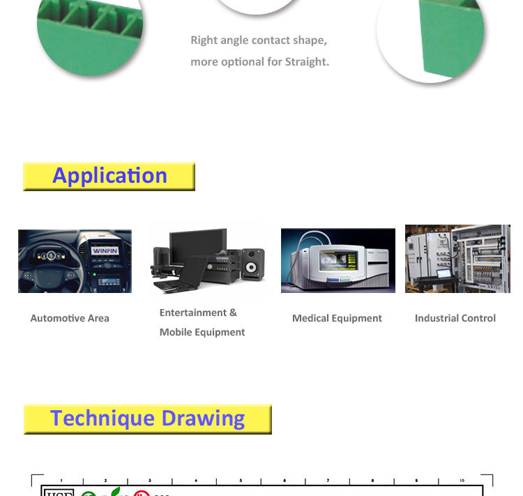 Winpin3.50ミリメートルピッチコネクタプラグイン可能なターミナルブロック仕入れ・メーカー・工場