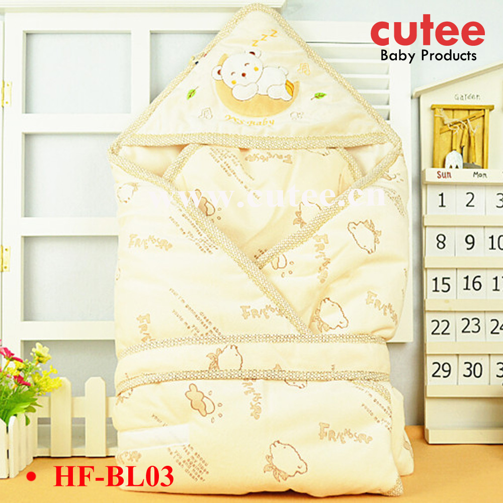 baby hooded blanket,for baby receiver blankets,organic cotton