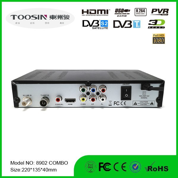 2015dvb-s2dvb-t2ハイビジョンチャンネルとコネクタとのコンボftahd衛星受信機デコーダ強い/dvbt2・s2仕入れ・メーカー・工場