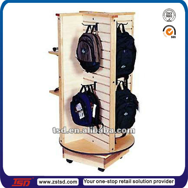 Tsdm319 Custom Retail Store Floor Tennis Bag Display Rack,Hanging Bag