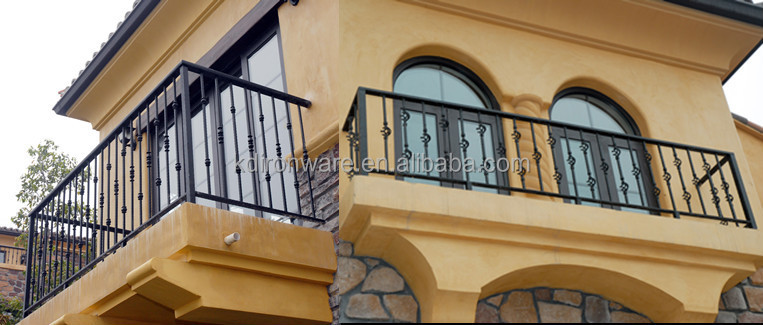 Villa house design elegante ringhiere dei balconi in ferro battuto ... Disegno Balcone Ville