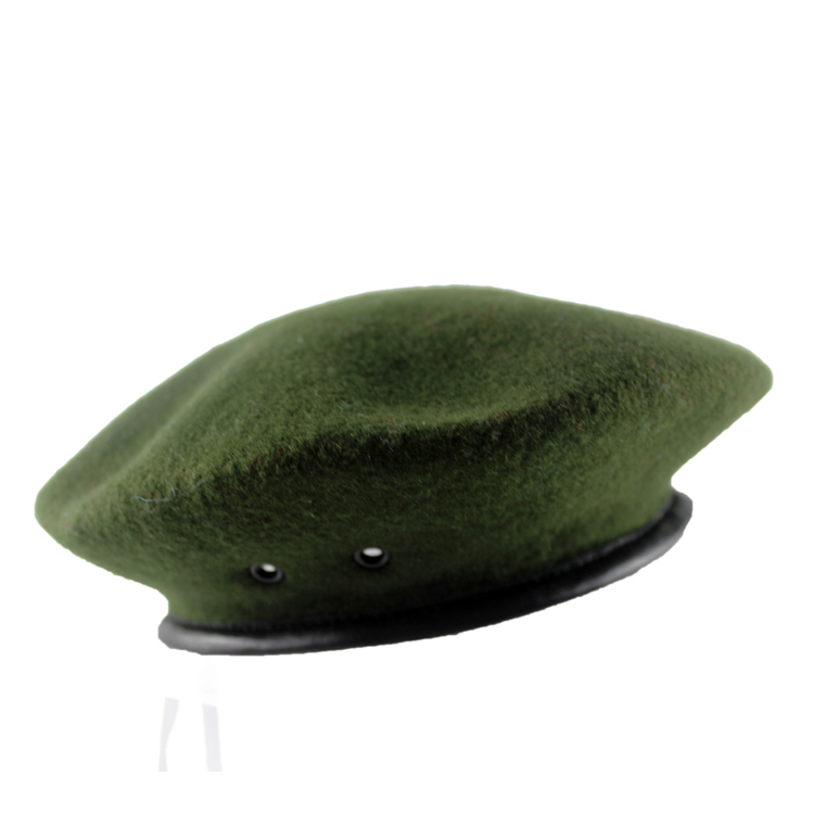 100％フェルトカスタムメイド軍のベレー帽軍事ベレー帽キャップ問屋・仕入れ・卸・卸売り