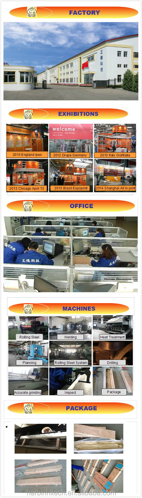 紙切りのギロチンナイフブレード/ナイフ製紙用カッティングマシン仕入れ・メーカー・工場