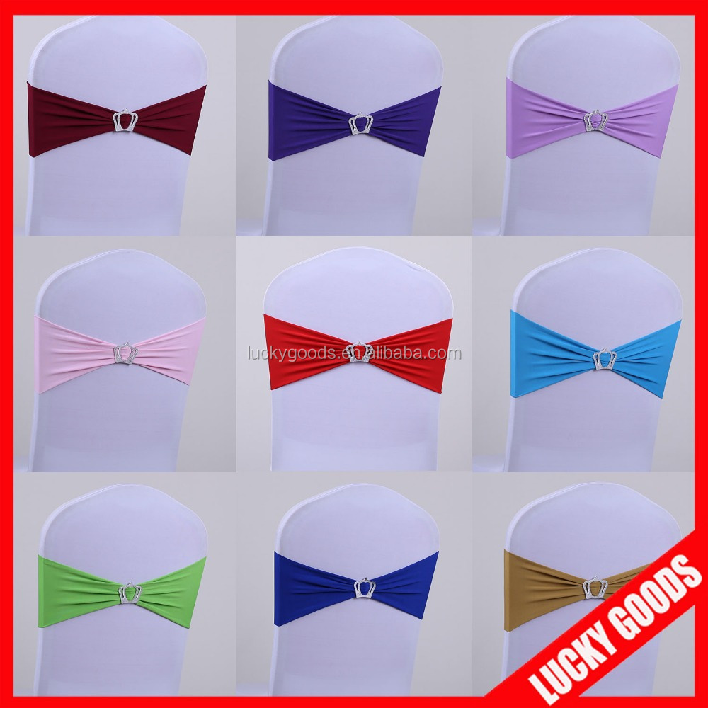 wholesale spandex wedding chair tie backs