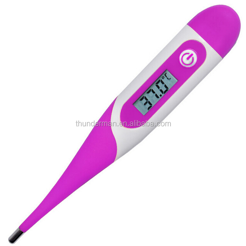 lcdディスプレイデジタル赤ん坊の加熱温度計デジタル人体体温計ソフトチップ温度計問屋・仕入れ・卸・卸売り