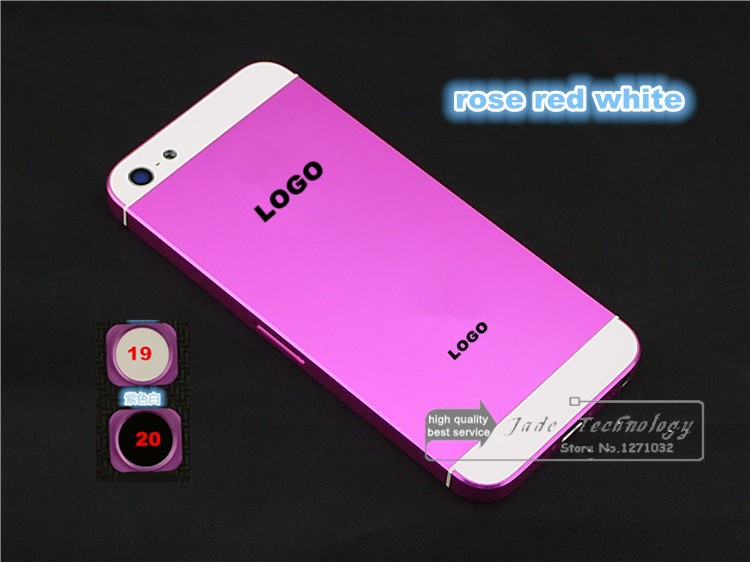 jade iphone 5 cover rose red white