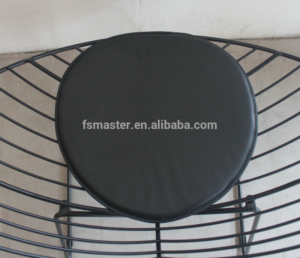Staal schilderij bladvormige wire lounge stoel salonzetel metalen ...