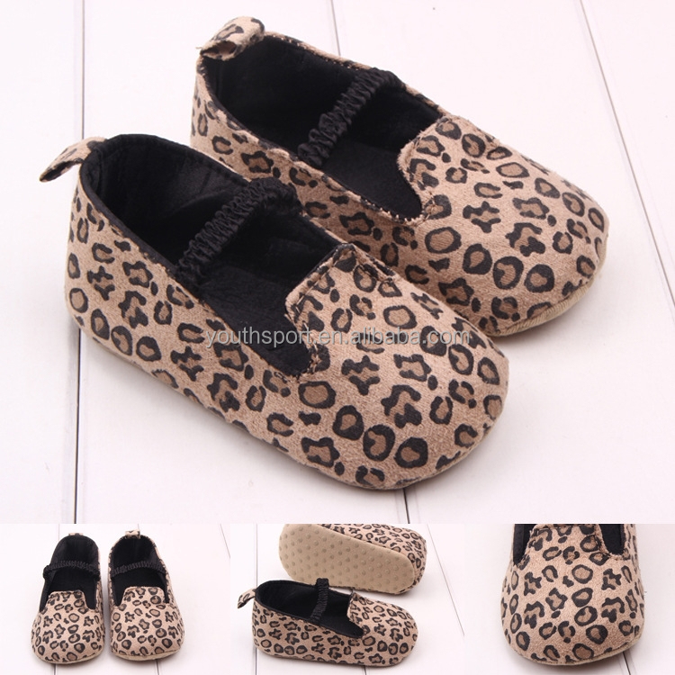 ... new style hot sale high quality lovely baby leopard shoes for kids