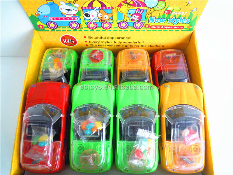 Pull line simulation car candy toy sweet with light
