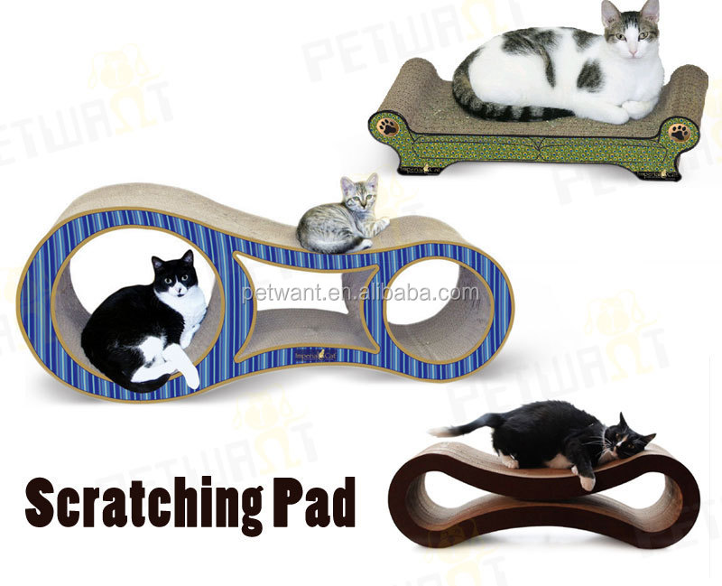 美しく、 耐久性のある家具段ボール猫のおもちゃ猫のスクラッチャー仕入れ・メーカー・工場