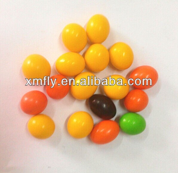 Sugar Coated Colorful Chocolate Beans