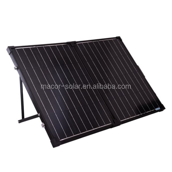ポータブル太陽電池パネルポータブル100w、 太陽- パワード12vとバッテリーチャージャー建て- 充電コントローラ問屋・仕入れ・卸・卸売り