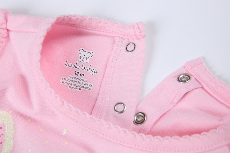 2016春コアラデザイン女の赤ちゃんカジュアルドレス用子供服仕入れ・メーカー・工場