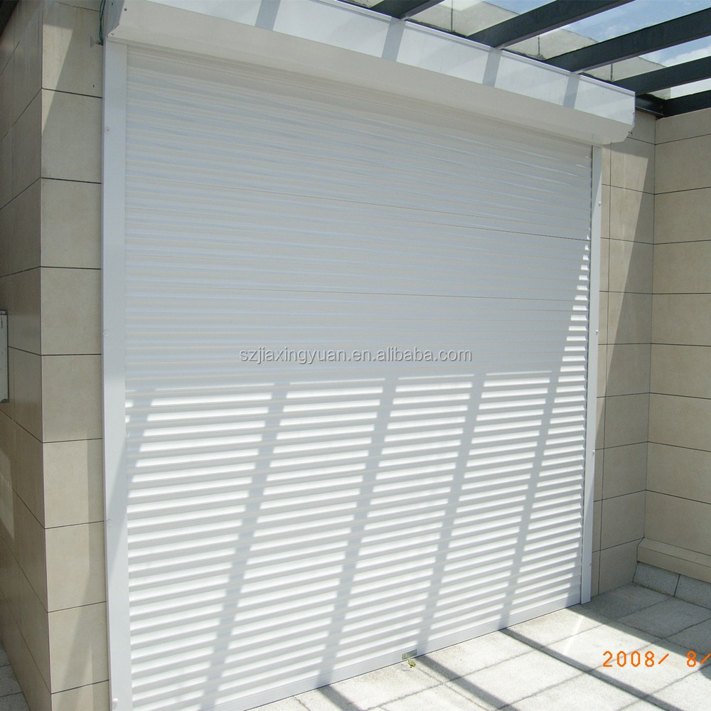 shutterthedoor,shuttered residential automatic aluminum rolling shutter door