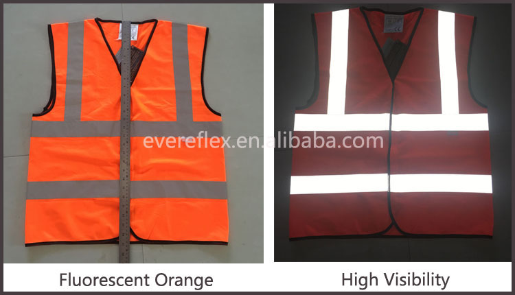 orange reflective vests for safety