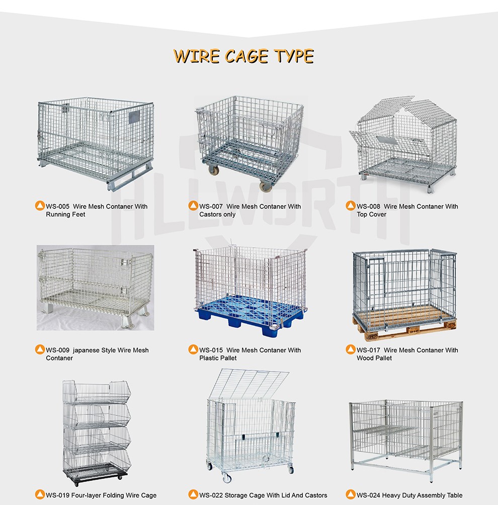 China Suppliers Customized Q235 Pallet Cage