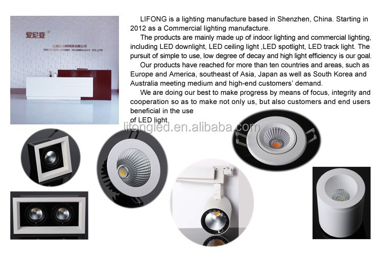 直径85 ミリメートル切削size75mm 5 ワット 7 ワット cob led ダウン ライト 、 ホワイト仕上げ天井led ライト仕入れ・メーカー・工場