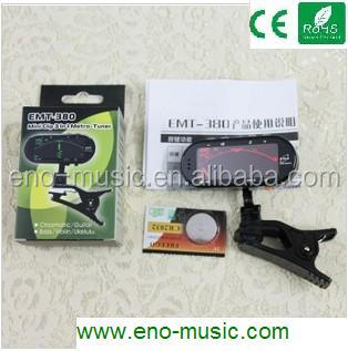 Multifunction 3-in-1 Eno Emt-380 Clip-on Electric Tuner Metronome Tone