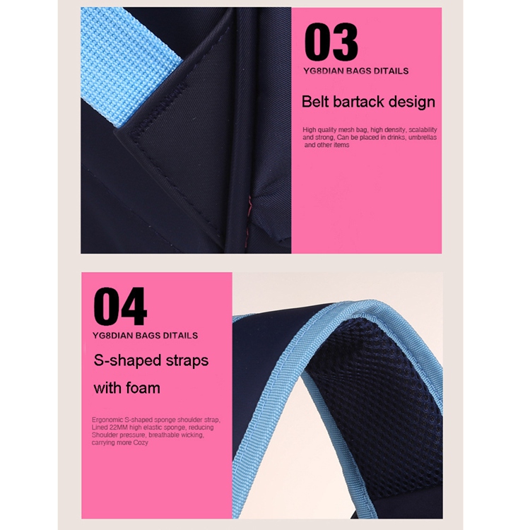 Hottest Soft Stylish Design 2015 New Style School Bag