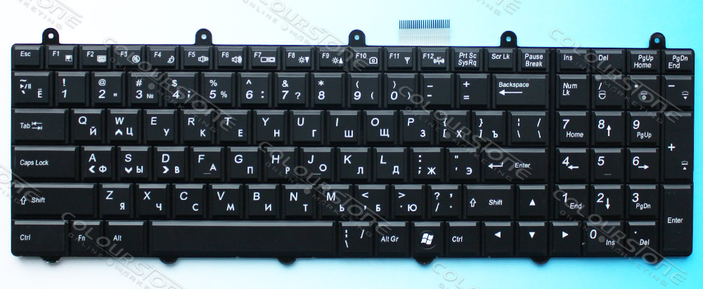 CLEVO X511 P150 X611 X711 X811  HASE K680S RU BLACK WITH BACKLIT KEYBOARD (6).jpg