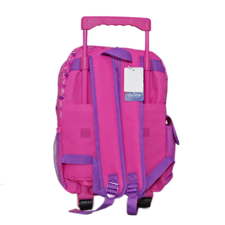 2015 Hot Selling Best Quality Oem Design Cute Kids Frozen Backpack School Bag