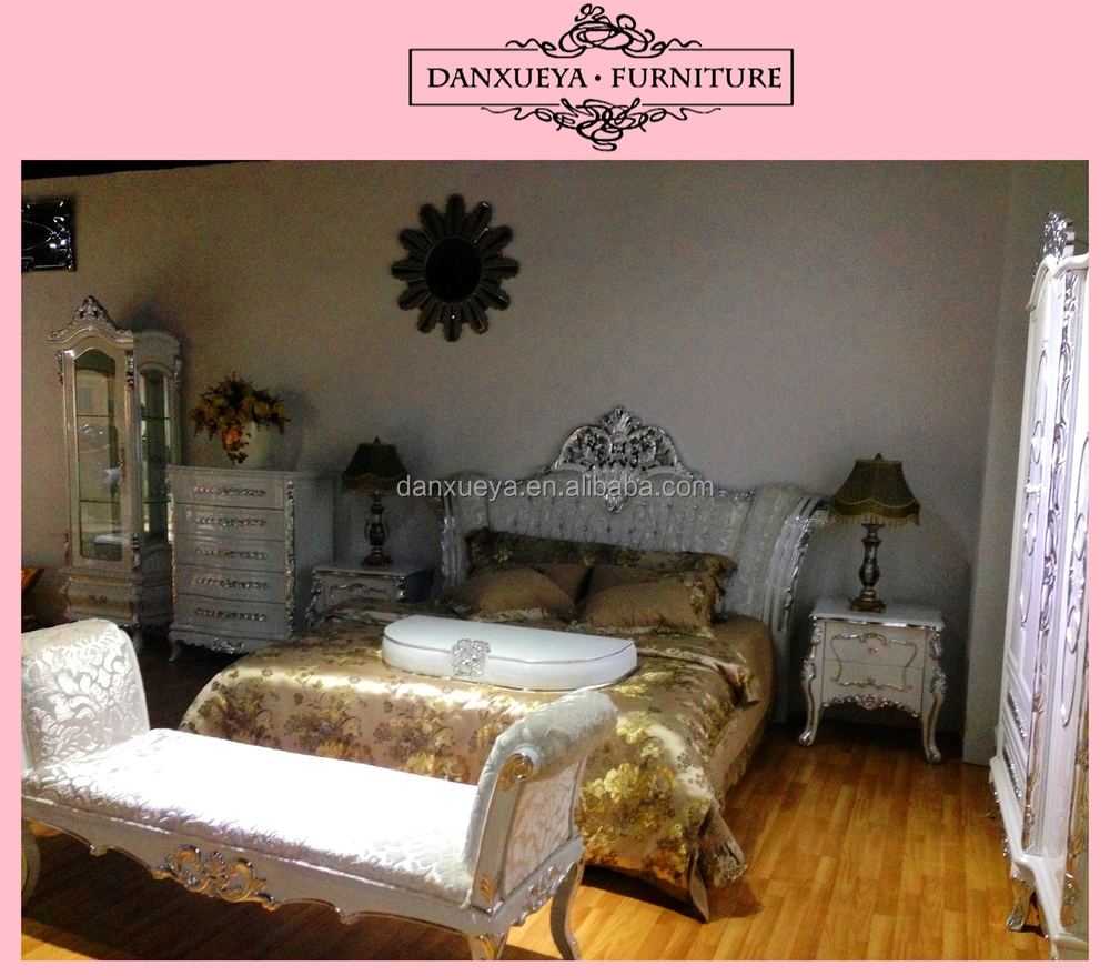 Exotische slaapkamer meubilair, luxe bed majlis, franse barok bed ...