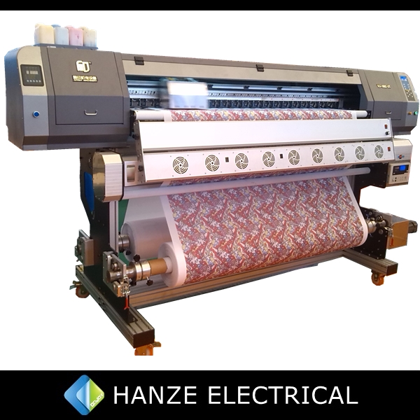 Industrial Digital Inkjet Cotton Fabric Printing Machine With Double