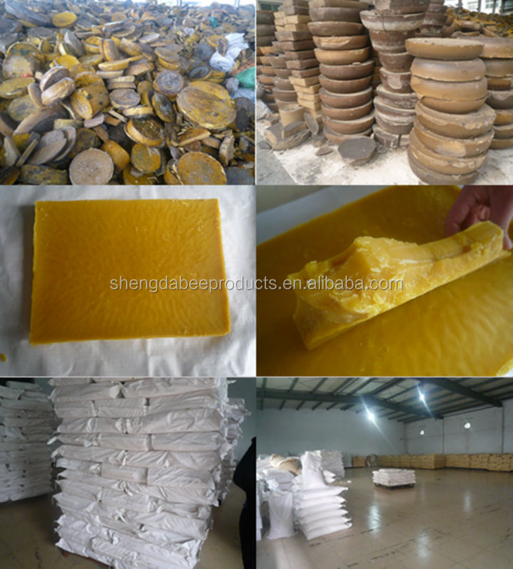 Natural pure yellow beeswax wholesale
